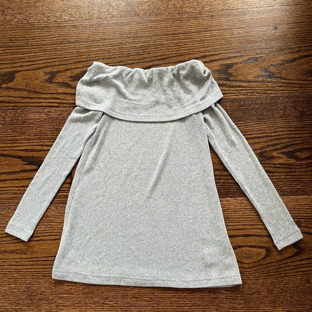 Anthroplogie off the shoulder sweater